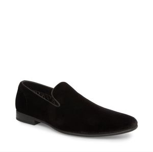 Steve Madden BLACK Velvet shoe